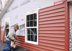 siding install